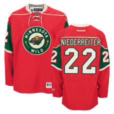 Minnesota Wild Nino Niederreiter #22 Red Home Jersey