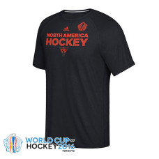 North America Hockey World Cup of Hockey 2016 Authentic Locker Room Black T-Shirt