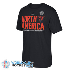 North America Hockey World Cup of Hockey 2016 Pride Black T-Shirt