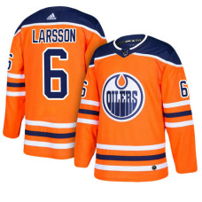 Edmonton Oilers #6 Adam Larsson Orange Home Jersey