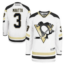 Pittsburgh Penguins Olli Maatta #3 White 2014 Stadium Series Jersey