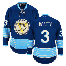 Pittsburgh Penguins Olli Maatta #3 Navy Blue Winter Classic Alternate Jersey