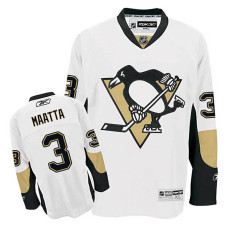 Pittsburgh Penguins Olli Maatta #3 White Away Jersey