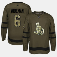 Ottawa Senators #6 Camo Salute To Service Chris Wideman Jersey