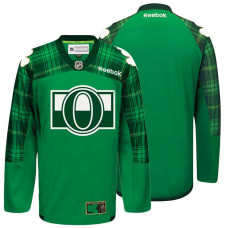 Ottawa Senators Green St. Patrick Day Blank Jersey