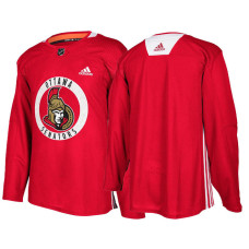 Ottawa Senators Red Adidas Pro Authentic Practice Jersey