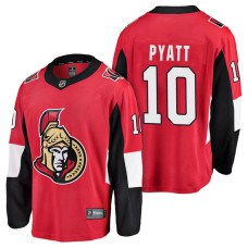 Ottawa Senators #10 Breakaway Player Tom Pyatt Jersey Red