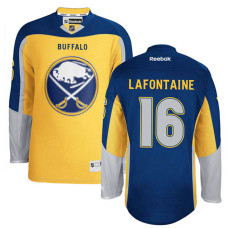 Buffalo Sabres Pat Lafontaine #16 Gold Alternate Jersey