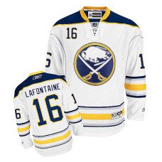 Buffalo Sabres Pat Lafontaine #16 White Away Jersey