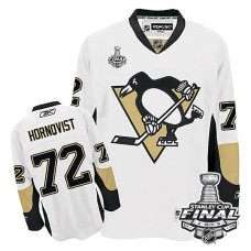 Pittsburgh Penguins Patric Hornqvist #72 White 2016 Stanley Cup Away Finals Jersey