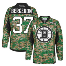 Boston Bruins Patrice Bergeron #37 Camo Veteran's Day Jersey