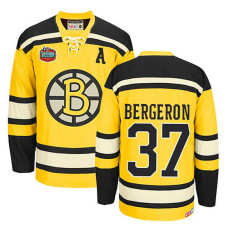 Boston Bruins Patrice Bergeron #37 Gold Winter Classic Jersey