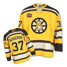 Women's Boston Bruins Patrice Bergeron #37 Gold Winter Classic Jersey