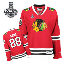 Women's Chicago Blackhawks Patrick Kane #88 Red 2015 Stanley Cup Home Jersey