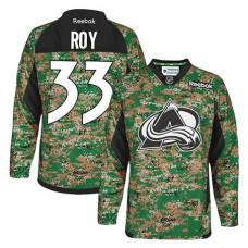 Colorado Avalanche Patrick Roy #33 Camo Veteran's Day Jersey