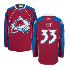 Youth Colorado Avalanche Patrick Roy #33 Burgundy Red Home With Jersey 2022 Stanley Cup Champions Patch