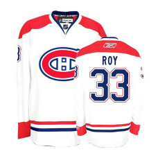 Montreal Canadiens Patrick Roy #33 White Away Jersey