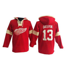 Detroit Red Wings Pavel Datsyuk #13 Red Pullover Hoodie