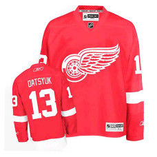 Youth Detroit Red Wings Pavel Datsyuk #13 Red Home Jersey