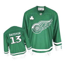 Detroit Red Wings Pavel Datsyuk #13 Green St. Patrick's Day Jersey