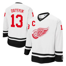 Detroit Red Wings Pavel Datsyuk #13 White Jersey