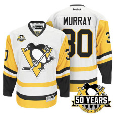 Pittsburgh Penguins Matt Murray #30 White 2016-17 New Season Away Premier Jersey