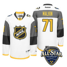 Pittsburgh Penguins Evgeni Malkin #71 White 2016 All-Star Premier Jersey