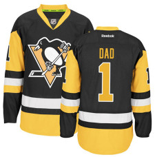 Pittsburgh Penguins Black Number One Dad Jersey