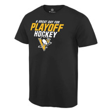 Pittsburgh Penguins Black Fan Favorite Team Slogans T-Shirt