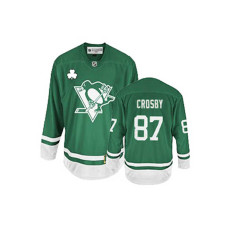 Pittsburgh Penguins Sidney Crosby #87 Green St. Patrick's Day Jersey