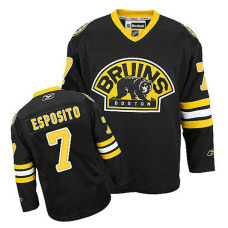 Boston Bruins Phil Esposito #7 Black Alternate Jersey