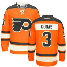 Philadelphia Flyers Radko Gudas #3 Orange Alternate Premier Jersey