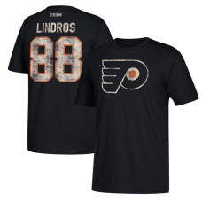 Philadelphia Flyers Black Eric Lindros #88 CCM Retired Player Vintage T-shirt