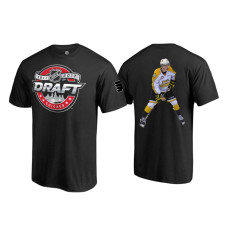 Philadelphia Flyers Nolan Patrick Black 2017 Draft Player Pictorial T-shirt