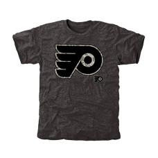 Philadelphia Flyers Black Rink Warrior Tri-Blend T-Shirt