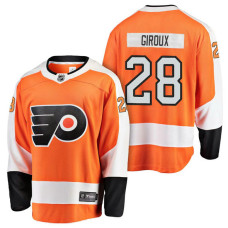 Philadelphia Flyers #28 Breakaway Player Claude Giroux Jersey Orange