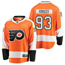 Philadelphia Flyers #93 Orange Breakaway Jakub Voracek Jersey