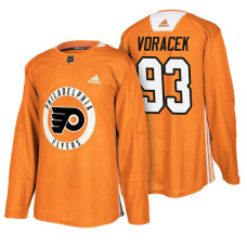 Philadelphia Flyers #93 Orange New Season Practice Jakub Voracek Jersey