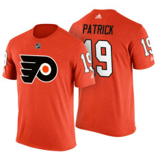 Philadelphia Flyers #19 Nolan Patrick Orange Adidas Player Jersey Style T-shirt