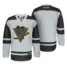 Pittsburgh Penguins Gray 2016 Stanley Cup Finals Jersey