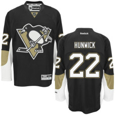 Pittsburgh Penguins #22 Matt Hunwick Black 2017 Draft Premier Hockey Jersey