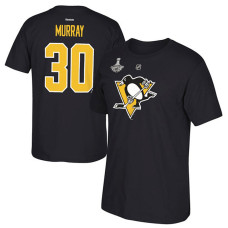 Pittsburgh Penguins Matt Murray #30 Black 2016 Stanley Cup Champions T-Shirt