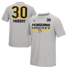 Pittsburgh Penguins Matt Murray #30 Gray 2016 Stanley Cup Champions T-Shirt