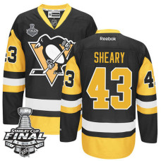 Pittsburgh Penguins Conor Sheary #43 Black 2016 Stanley Cup Alternate Final Bound Jersey