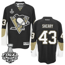 Pittsburgh Penguins Conor Sheary #43 Black 2016 Stanley Cup Home Final Bound Jersey