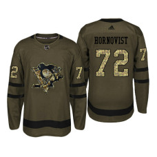 Pittsburgh Penguins #72 Patric Hornqvist Camo Salute To Service Jersey