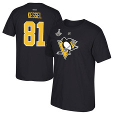 Pittsburgh Penguins Phil Kessel #81 Black 2016 Stanley Cup Champions T-Shirt