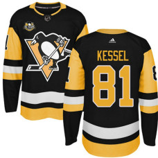 Pittsburgh Penguins #81 Phil Kessel Black Adidas Home Premier Jersey