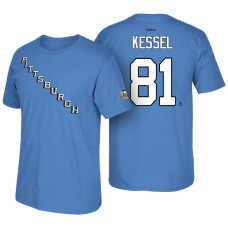 Pittsburgh Penguins #81 Phil Kessel Light Blue 50th Anniversary T-shirt