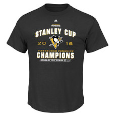 Pittsburgh Penguins Black 2016 Stanley Cup Champions T-Shirt